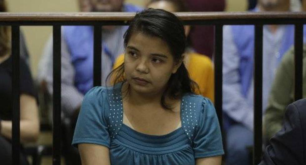 Imelda Cortez experimentó un parto extrahospitalario el 17 de abril de 2017, fecha desde la cual está privada de libertad y podría ser condenada a 20 años de prisión. (Foto: EFE)
