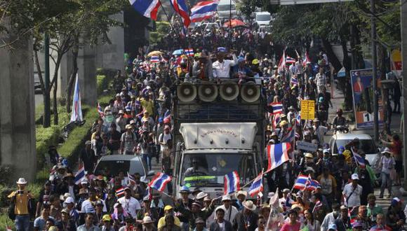 Tailandia: gobierno declaró el estado de emergencia