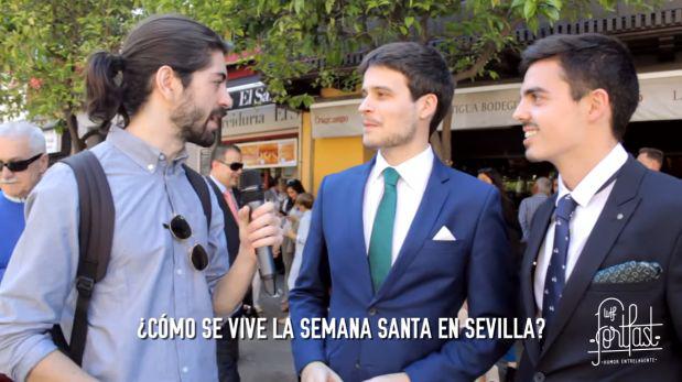 ¿Cómo se vive la Semana Santa entre jóvenes de Sevilla? [VIDEO]