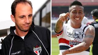 Rogerio Ceni será técnico de Christian Cueva en Sao Paulo