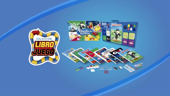 ¡Ahora podrás llevar tus juegos de mesa a donde tú quieras!
La colección Libro Juego Hasbro trae 8 de los más clásicos juegos de mesa en versión transportable. Adquiérelos desde este jueves 6 de septiembre en tu quiosco más cercano y en tiendas autorizadas.