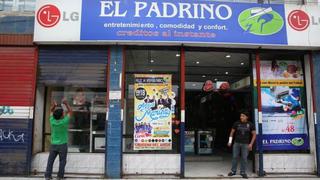 Asalto a tienda de El Padrino: roban S/.50 mil en artefactos