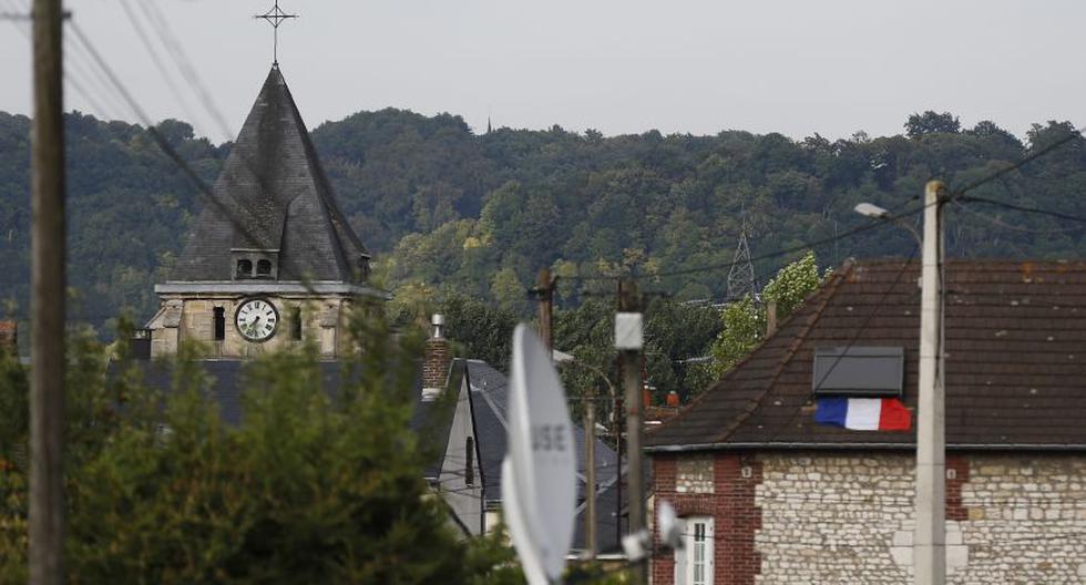 El ataca fue perpetrado en parroquia de Normandía. (Foto: AFP) 
