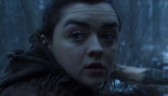 Aria Stark aparece en el capítulo "Stormborn". (Foto: Captura de Facebook)