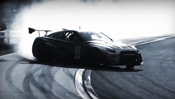 YouTube: Espectacular drifting con un Nissan GT-R