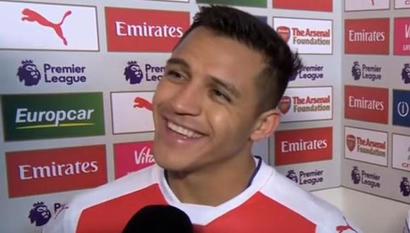 Alexis Sánchez sorprendió con sus respuestas en inglés [VIDEO]