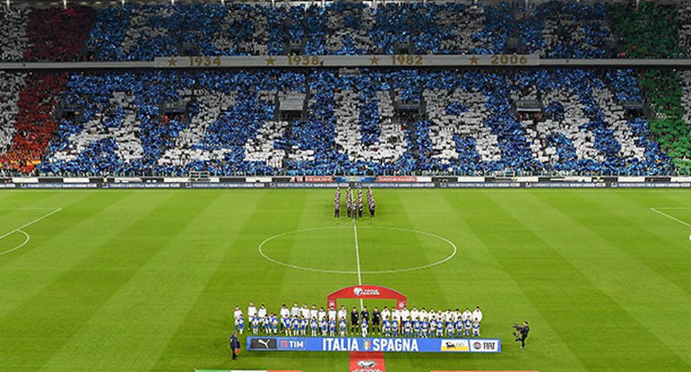 Italia vs España se enfrentaron este jueves en el estadio de la Juventus por las Eliminatorias. (Foto: Getty Images)