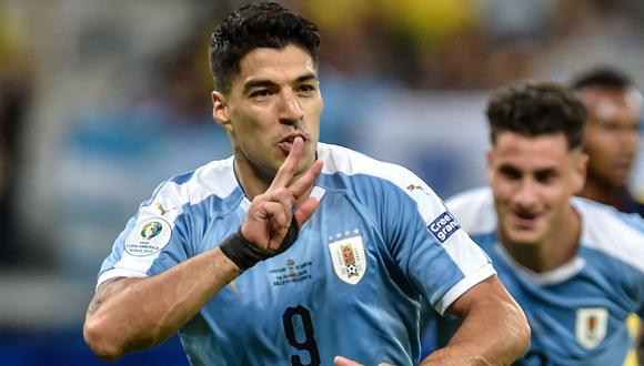 Luis Suárez: "Afrontamos la Copa América con la misma ilusión y ganas que antes del 4-0 frente a Ecuador". | Foto: AFP