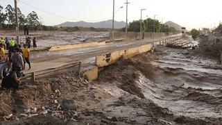 Sutran reporta cuatro puntos con tránsito interrumpido y 37 restringidos por factores climatológicos