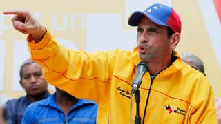 Henrique Capriles llama a movilizaciones en Venezuela