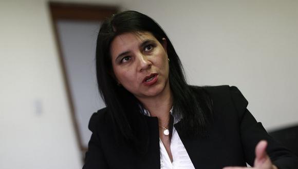 Procuradora Silvana Carrión manifestó que interrogatorio a Martorelli también ha sido productivo para los fines de la Procuraduría. (Foto: GEC)
