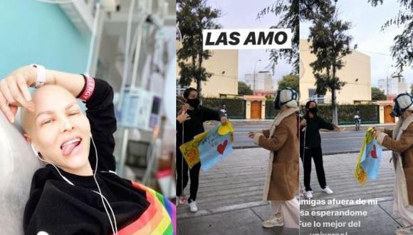 Anahí de Cárdenas recibe emotiva sorpresa de sus amigas  (Foto: Instagram)