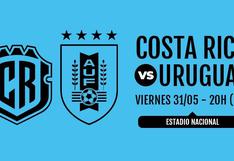 Repretel en vivo, Costa Rica vs. Uruguay gratis por partido amistoso