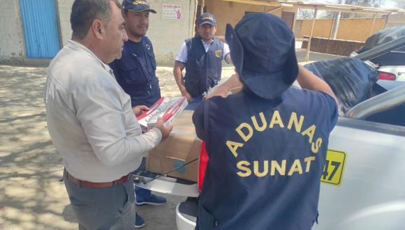 Piura: hallan encomienda con más de 50 mil cigarrillos bamba.