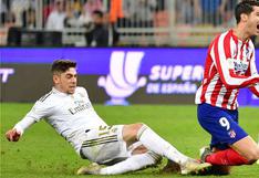 Federico Valverde se disculpó con Álvaro Morata luego de su barrida en la final de la Supercopa 2020
