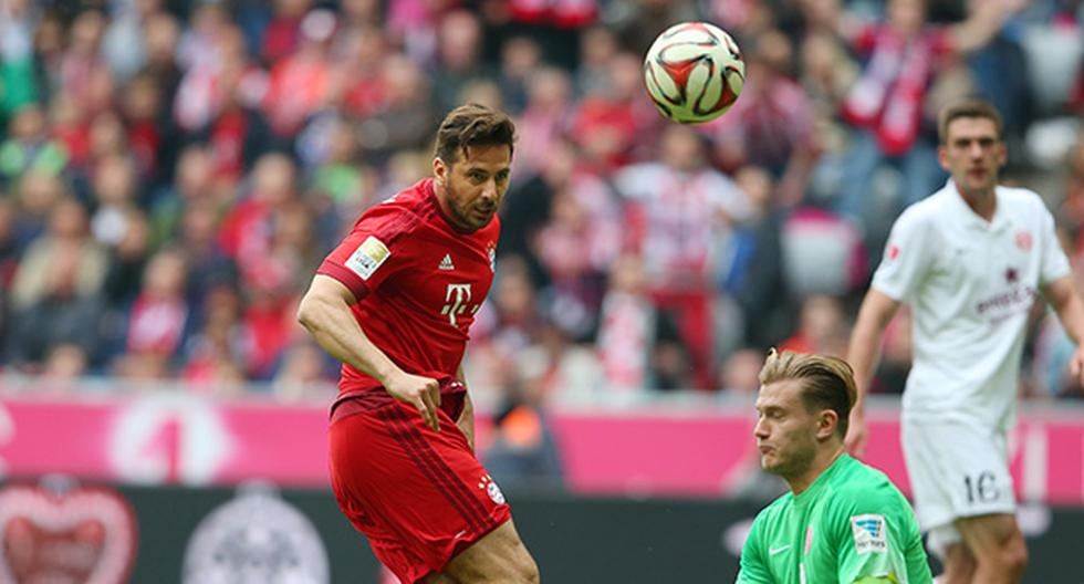 ¿Será el último partido de Pizarro en el Bayern? (Foto: Getty Images)