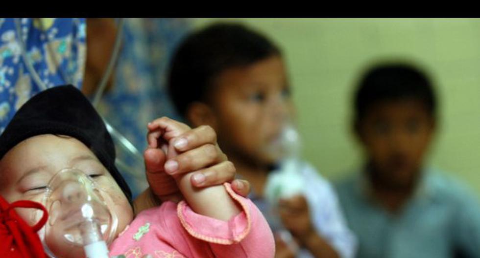 Niños en Lima tienen hasta 10 episodios de infecciones respiratorias por año. (Foto: Andina)