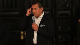La aprobación de Ollanta Humala bajó cuatro puntos en un mes