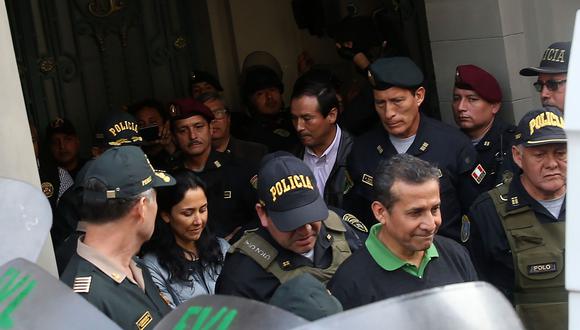 El ex presidente Ollanta Humala y su esposa, la ex primera dama Nadine Heredia, cumplen una orden de prisión preventiva por el Caso Odebrecht. (Foto: EFE)