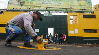 Mercado Mayorista de Frutas implementa en un 60% medidas de bioseguridad para su reapertura 