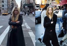 ¡20 años después! Avril Lavigne recrea la portada de su disco debut “Let Go” 
