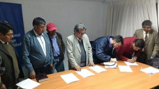 Cusco: minera y comuna de Velille firman convenio de desarrollo