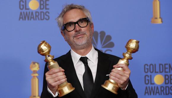 Alfonso Cuarón ganó dos Globos de Oro por la mejor película extranjera y al mejor director gracias a "Roma".