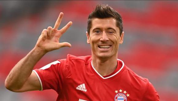 Delantero polaco llegó al Bayern luego de sus buenas temporadas en el Borussia Dortmund.  (Foto: AFP)