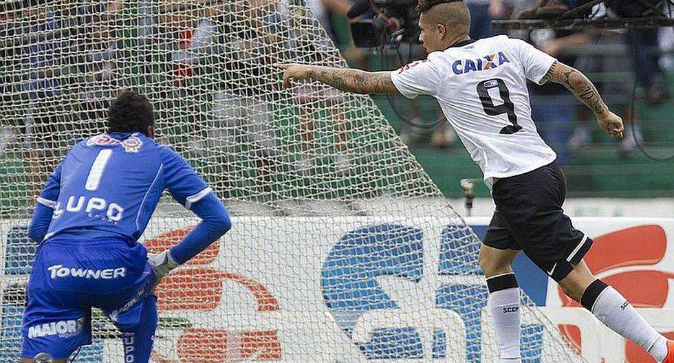 El &iacute;dolo del &#039;Timao&#039; celebra su gol n&uacute;mero 100 como profesional. (Fotos: Agencia Corinthians)