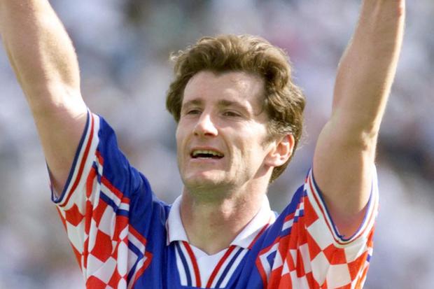 Davor Šuker en el Mundial de Francia 98 (Foto: AFP)