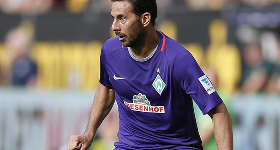 Claudio Pizarro no jugará uno de los últimos amistosos de pretemporada del Werder Bremen. (Foto: Getty Images)