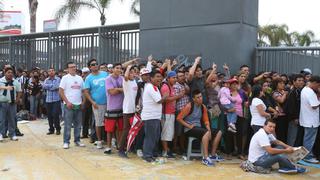 FOTOS: caos en el Estadio Nacional por entradas para el Perú-Chile