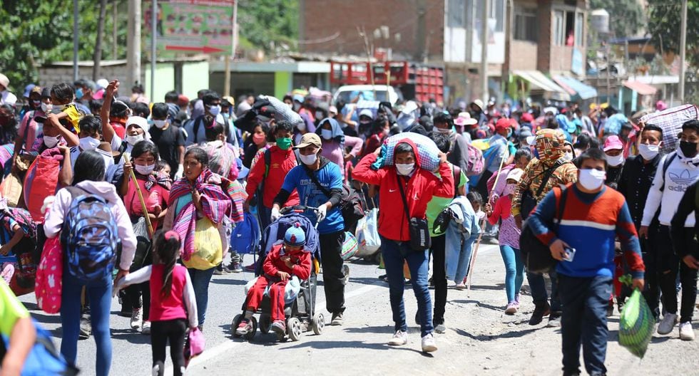 Coronavirus en Perú: el éxodo en medio de la emergencia Perú | El ...