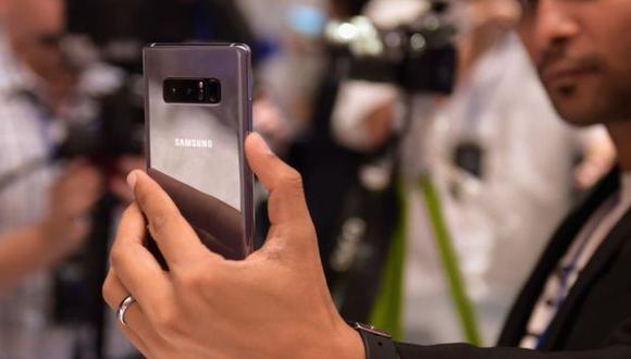 La doble cámara es una de las novedades del nuevo Galaxy Note. (Foto: AFP)