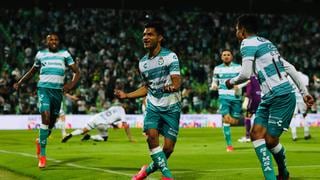 Santos vapuleó a Puebla por la ida de las semifinales de la Liguilla de la Liga MX