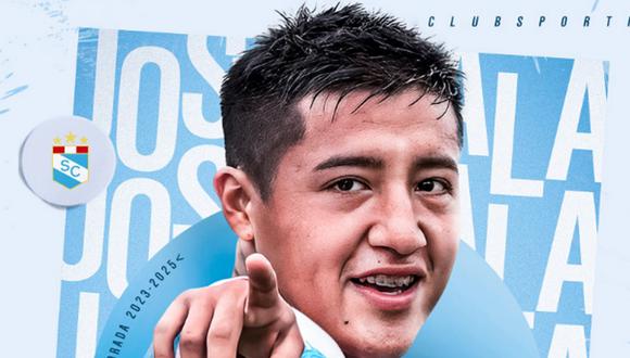 Jostin Alarcón firmó por Sporting Cristal hasta el 2025. Foto: @ClubSCristal.