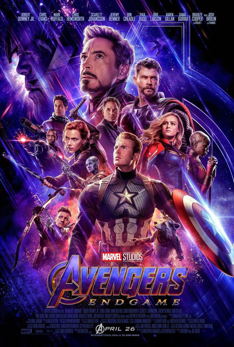Póster oficial de "Avengers 4: Endgame" (Foto: Marvel Studios)
