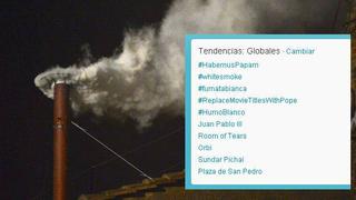 #HabemusPapam: el nuevo Papa se apodera de la tendencia global en Twitter