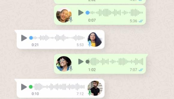 WhatsApp planea añadir notas de audio que solo podrán escucharse una vez. (Foto: Meta)