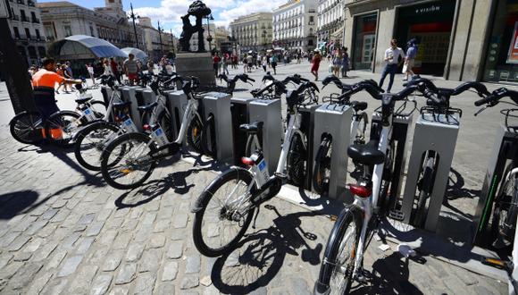 Las bicicletas eléctricas despegan en Madrid