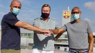 Henrik Larsson se sumó al comando técnico de Ronald Koeman en el Barcelona