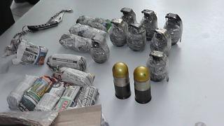 Tumbes: 23 granadas de guerra estaban escondidas en bus turístico