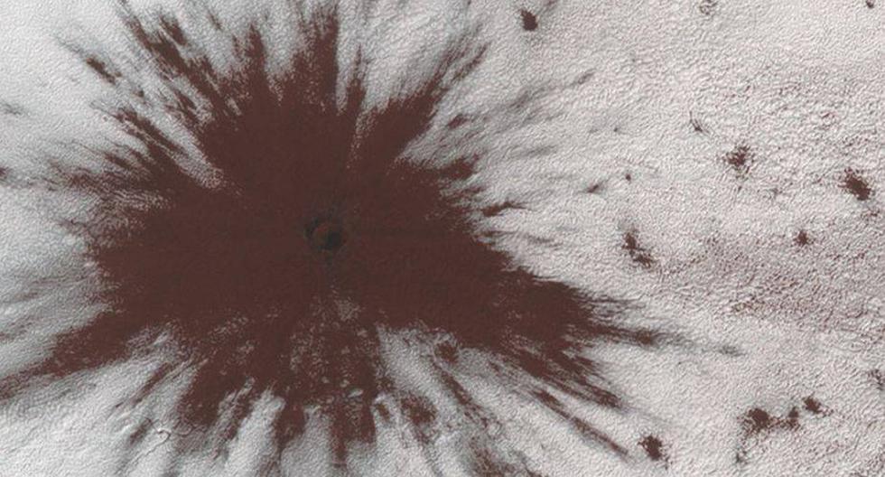 Las imágenes del cráter fueron captadas por HiRISE, la cámara de alta resolución más poderosa que se haya enviado a otro planeta. (Foto: NASA)