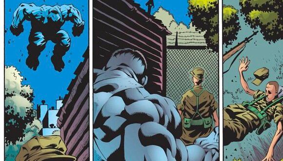 Área 51: la vez que Hulk asaltó la base militar y descubrió una conspiración alienígena (Foto: Marvel Comics)