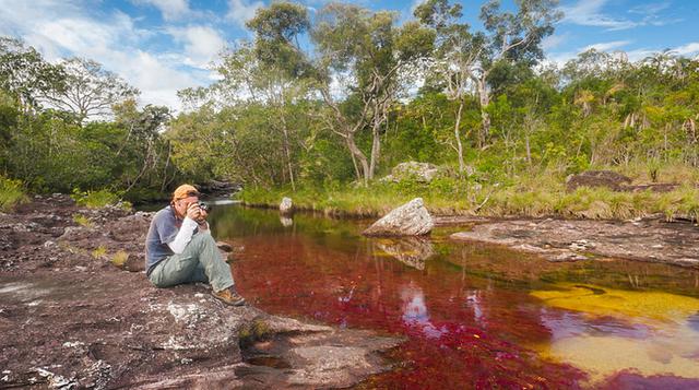 Este espectacular río de "cinco colores" deslumbra en Colombia - 1
