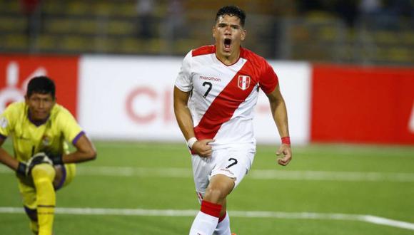 Yuriel Celi anotó 3 goles en el último Sudamericano Sub 17. (Foto: El Comercio)
