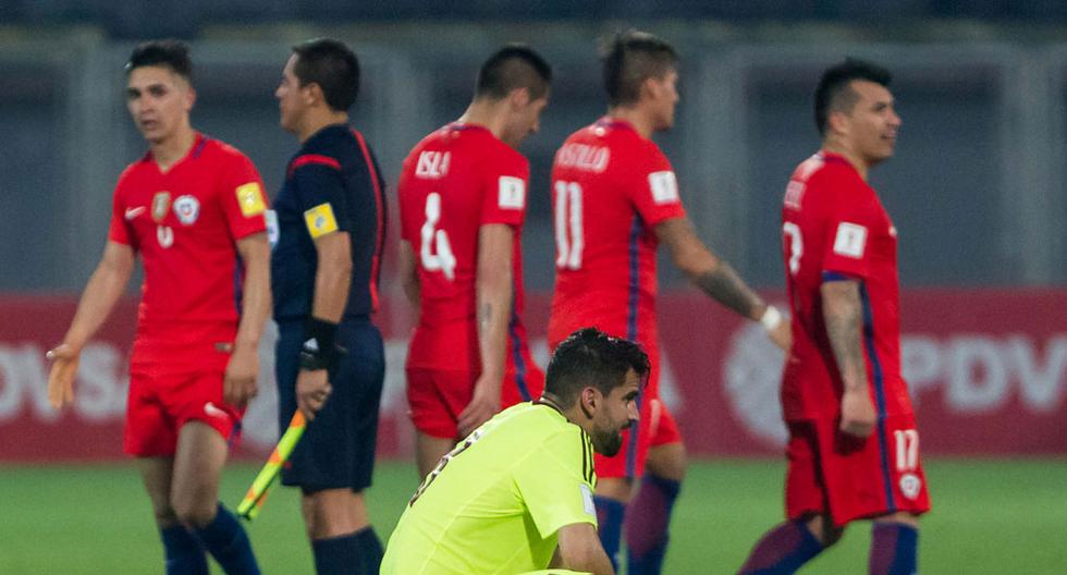 Chile venció 4-1 a Venezuela y consigue tres puntos importantes en las Eliminatorias Rusia 2018 | Foto: EFE