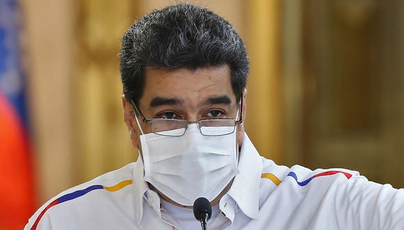 El presidente de Venezuela, Nicolás maduro, asegura que la pandemia de coronavirus ha matado a 10 personas en su país. (Foto: AFP).