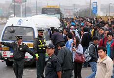 Paro de transporte se sintió en varios distritos de Lima | VIDEO