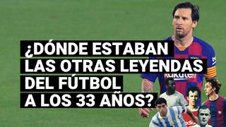 Messi celebra a lo grande ¿Dónde estaban las otras leyendas del fútbol al cumplir los 33 años?